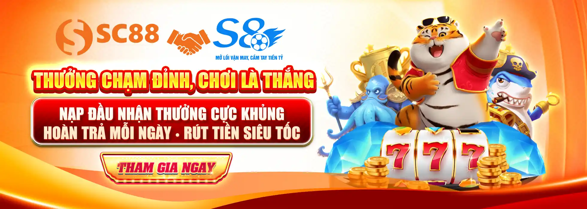 SC88 – Thưởng Chạm Đỉnh, Chơi Là Thắng
